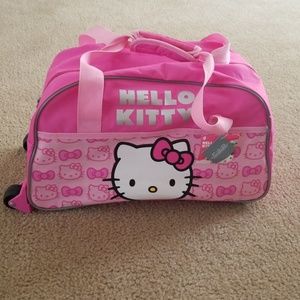 Hello Kitty Rolling Duffle Bag